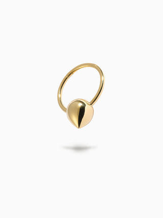 Giant Teardrop 'Captive' Ring S YG