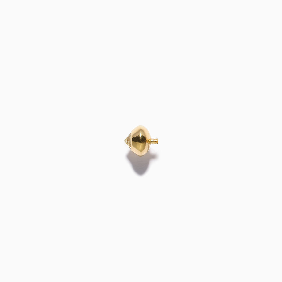 Stud Diamond L Champagne
