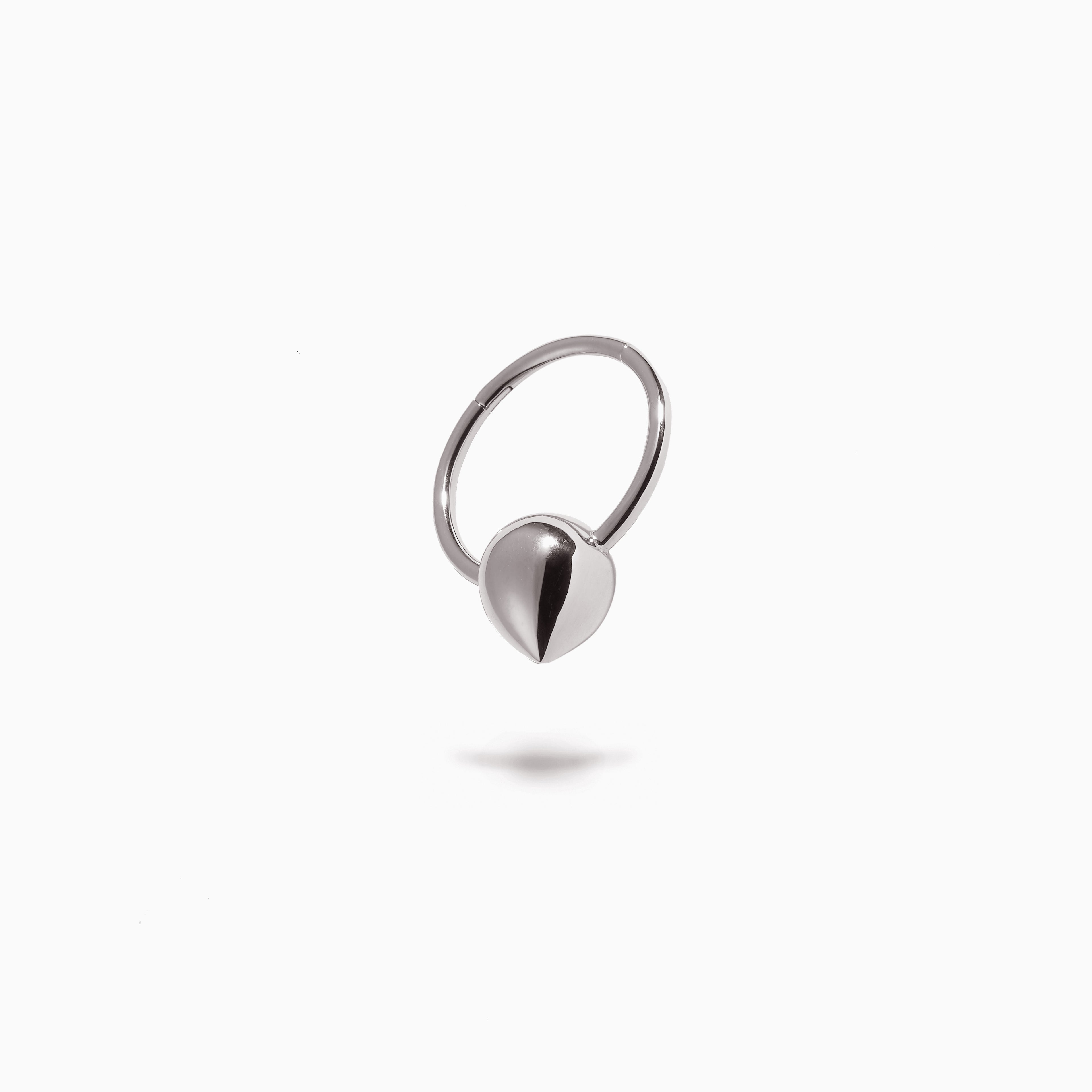 Giant Teardrop 'Captive' Ring S WG