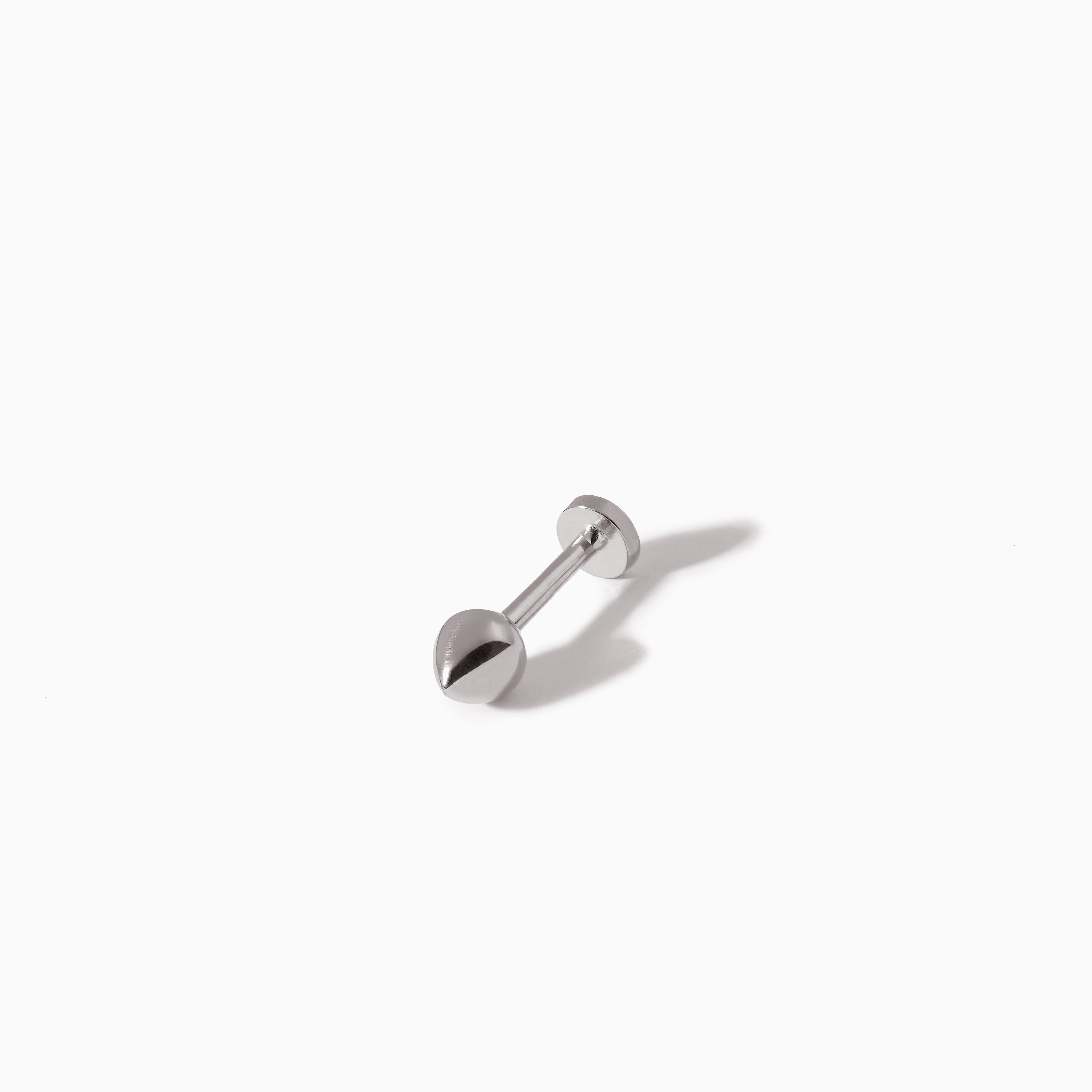 Teardrop Flatback Barbell M WG