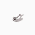 Studded Teardrop Barbell L+M WG