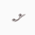 Teardrop Curved Barbell M WG