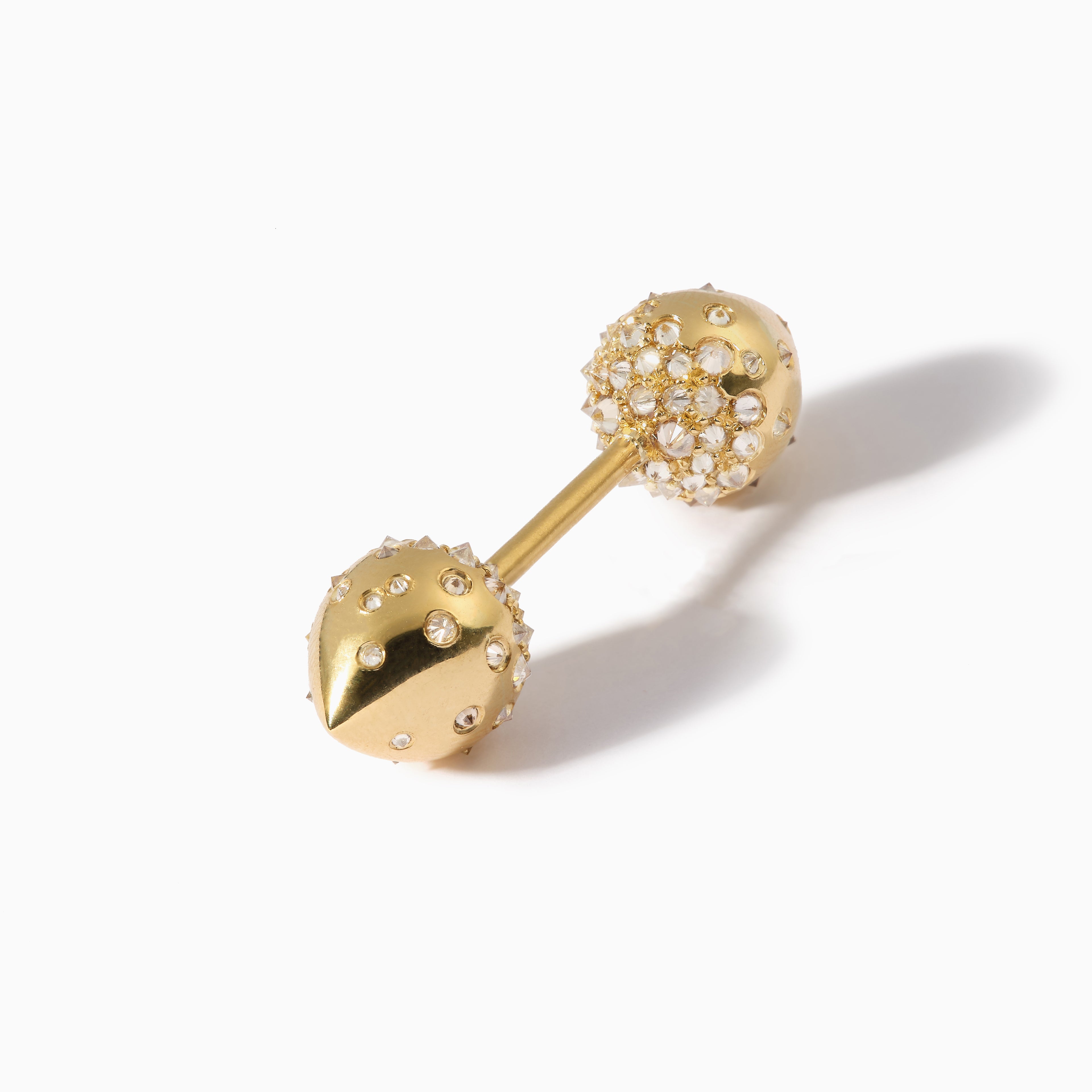 Studded Teardrop Nipple Barbell XL YG
