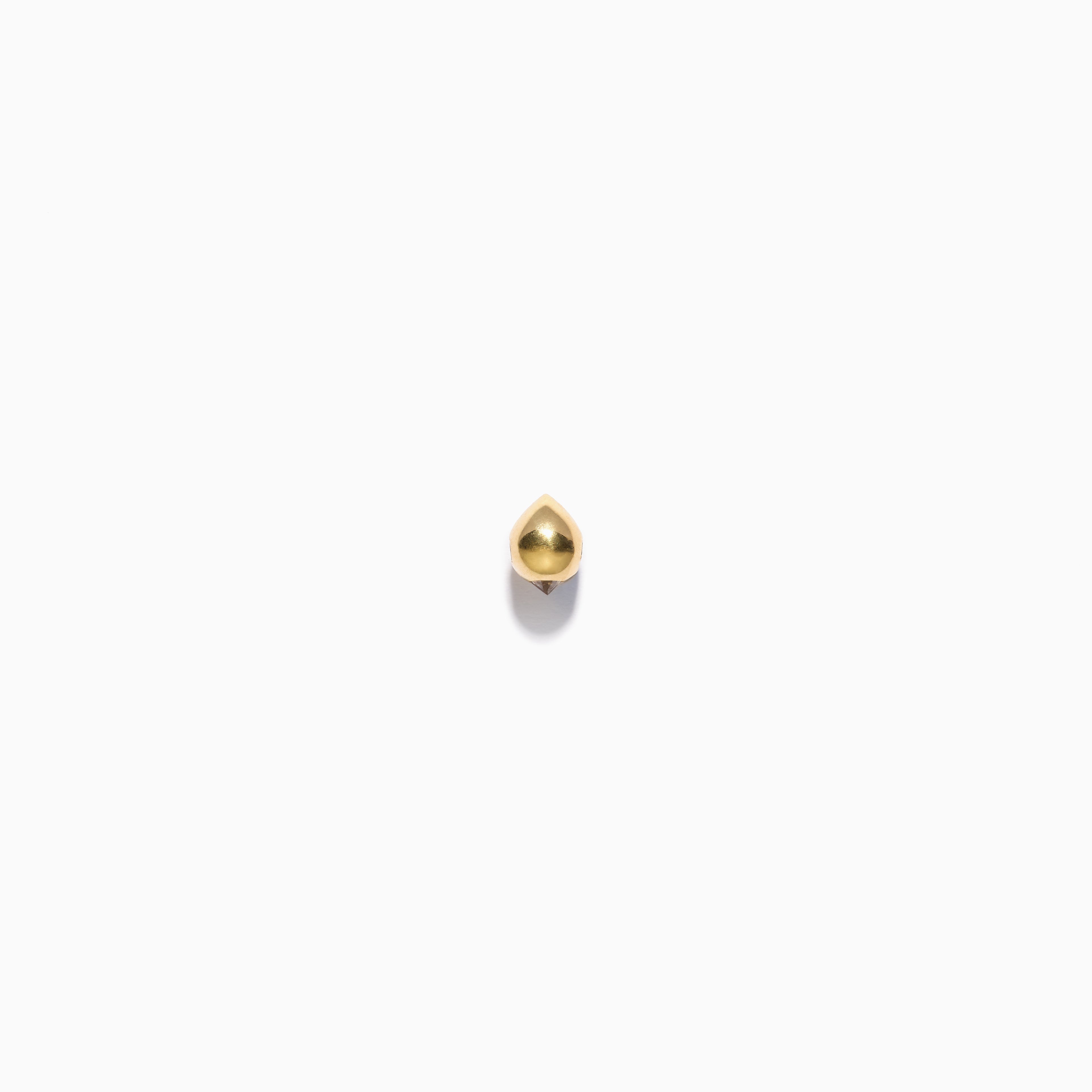 Studded Teardrop Captive S Champagne