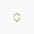 Teardrop Hinged Ring S 16G YG
