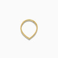 Teardrop Hinged Ring L 16G YG