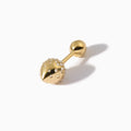 Studded + Simple Teardrop Barbell XL+L YG