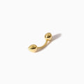 Teardrop Curved Barbell M YG