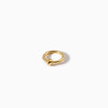 Teardrop Captive Ring 14G S YG